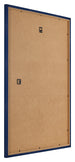 Bilderrahmen 42x59 4cm A2 Dunkelblau Gewischt MDF Bologna Ruckseite Schrag | Yourdecoration.de