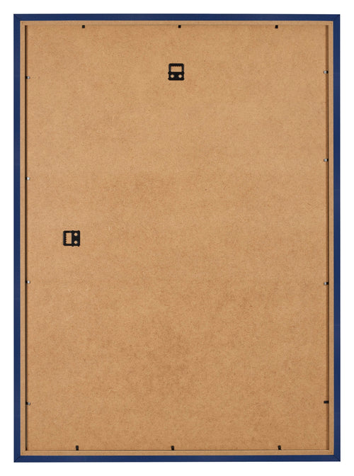 Bilderrahmen 42x59 4cm A2 Dunkelblau Gewischt MDF Bologna Ruckseite | Yourdecoration.de
