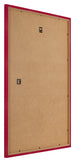 Bilderrahmen 42x59 4cm A2 Rot MDF Bologna Ruckseite Schrag | Yourdecoration.de