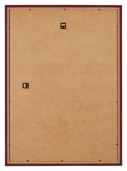 Bilderrahmen 42x59 4cm A2 Weinrot Gewischt MDF Bologna Ruckseite | Yourdecoration.de