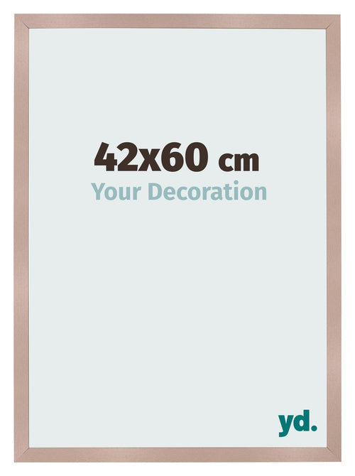 Bilderrahmen 42x60 cm Altrosa MDF Bologna Vorne Messe | Yourdecoration.de