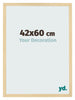 Bilderrahmen 42x60cm Buche Dekor MDF Bologna Vorne Messe | Yourdecoration.de