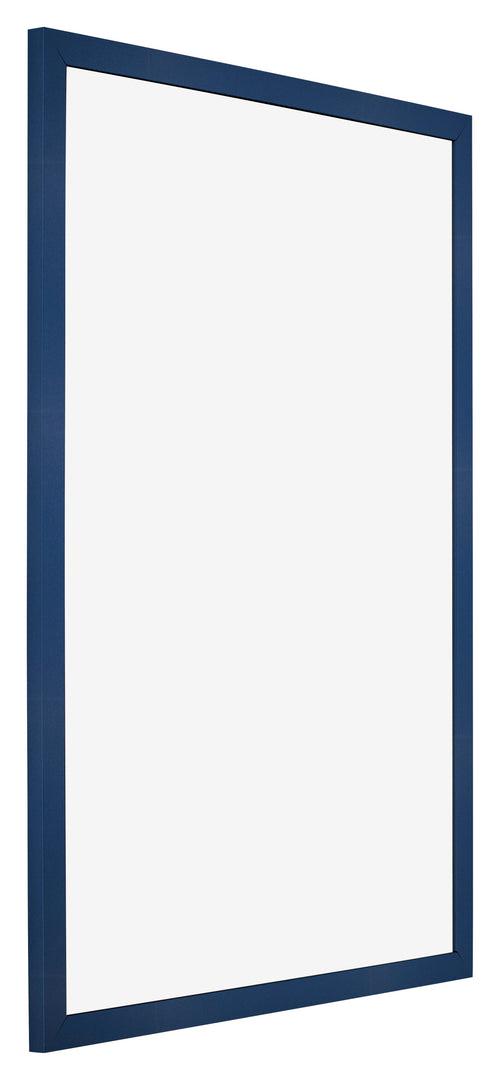 Bilderrahmen 42x60cm Dunkelblau MDF Bologna Vorne Schrag | Yourdecoration.de