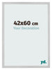 Bilderrahmen 42x60cm Edelstahl MDF Bologna Vorne Messe | Yourdecoration.de