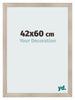 Bilderrahmen 42x60cm Eiche Rustikal MDF Pisa Vorne Messe | Yourdecoration.de
