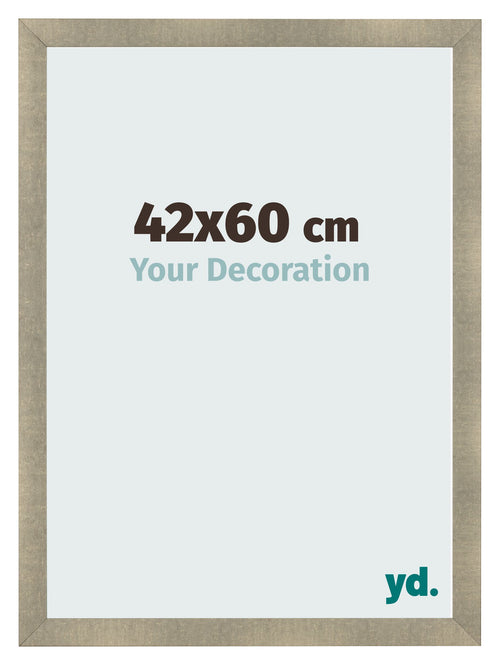 Bilderrahmen 42x60cm Gold Vintage MDF Pisa Vorne Messe | Yourdecoration.de
