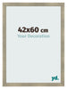Bilderrahmen 42x60cm Gold Vintage MDF Pisa Vorne Messe | Yourdecoration.de