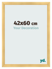 Bilderrahmen 42x60cm Gold Vintage MDF Pisa Vorne Messe | Yourdecoration.de