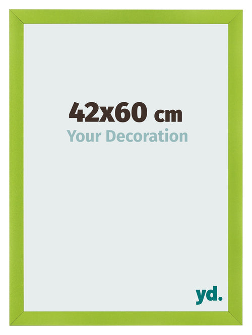 Bilderrahmen 42x60cm Grün MDF Pisa Vorne Messe | Yourdecoration.de