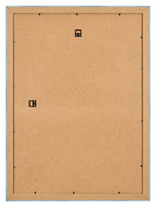 Bilderrahmen 42x60cm Hellblau Gewischt MDF Pisa Ruckseite | Yourdecoration.de