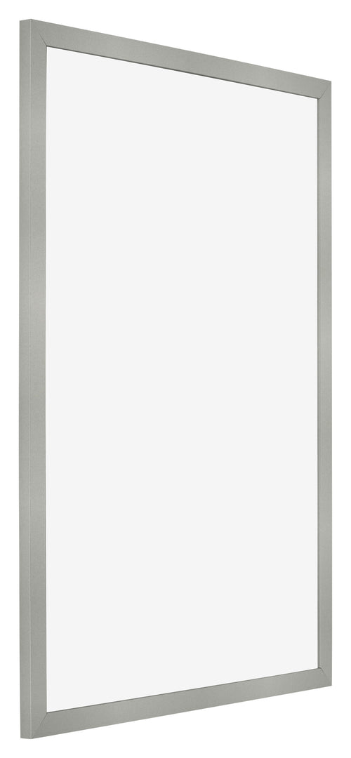 Bilderrahmen 42x60cm Silber Matt MDF Bologna Vorne Schrag | Yourdecoration.de
