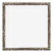 Bilderrahmen 45x45cm Blau Gold Meliert MDF Bologna Vorne | Yourdecoration.de