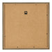 Bilderrahmen 45x45cm Bronze Dekor MDF Bologna Ruckseite | Yourdecoration.de