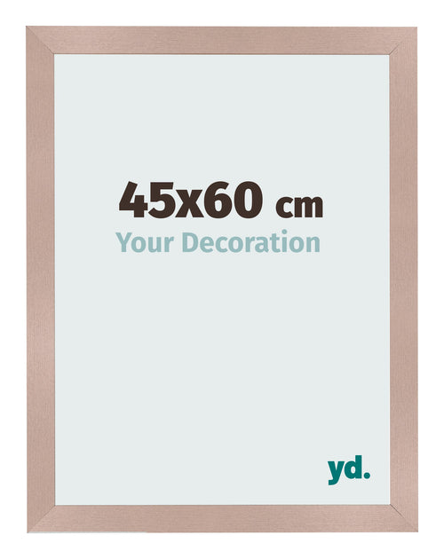 Bilderrahmen 45x60 cm Altrosa MDF Bologna Vorne Messe | Yourdecoration.de