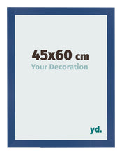 Bilderrahmen 45x60 cm Dunkelblau MDF Bologna Vorne Messe | Yourdecoration.de