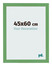Bilderrahmen 45x60 cm Grun MDF Bologna Vorne Messe | Yourdecoration.de