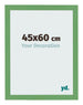 Bilderrahmen 45x60 cm Grun MDF Bologna Vorne Messe | Yourdecoration.de