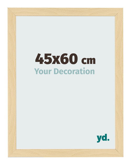 Bilderrahmen 45x60cm Buche Dekor MDF Bologna Vorne Messe | Yourdecoration.de