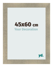Bilderrahmen 45x60cm Gold Vintage MDF Pisa Vorne Messe | Yourdecoration.de
