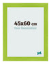 Bilderrahmen 45x60cm Grün MDF Pisa Vorne Messe | Yourdecoration.de