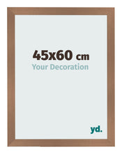 Bilderrahmen 45x60cm Kupfer Dekor MDF Bologna Vorne Messe | Yourdecoration.de
