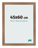 Bilderrahmen 45x60cm Kupfer Dekor MDF Bologna Vorne Messe | Yourdecoration.de