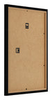Bilderrahmen 45x60cm Schwarz Hochglanz MDF Bologna Ruckseite Schrag | Yourdecoration.de