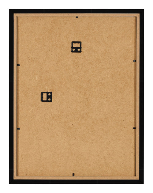 Bilderrahmen 45x60cm Schwarz Hochglanz MDF Bologna Ruckseite | Yourdecoration.de