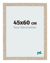Bilderrahmen 45x60cm Sonoma Eiche MDF Bologna Vorne Messe | Yourdecoration.de