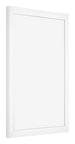 Bilderrahmen 45x60cm Weiss Hochglanz MDF Bologna Vorne Schrag | Yourdecoration.de