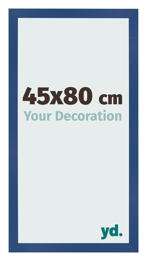 Bilderrahmen 45x80 cm Dunkelblau MDF Bologna Vorne Messe | Yourdecoration.de