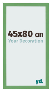 Bilderrahmen 45x80 cm Grun MDF Bologna Vorne Messe | Yourdecoration.de