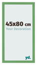 Bilderrahmen 45x80 cm Grun MDF Bologna Vorne Messe | Yourdecoration.de