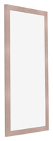 Bilderrahmen 45x80cm Altrosa MDF Bologna Vorne Schrag | Yourdecoration.de