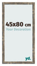 Bilderrahmen 45x80cm Blau Gold Meliert MDF Bologna Vorne Messe | Yourdecoration.de