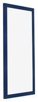 Bilderrahmen 45x80cm Dunkelblau Gewischt MDF Bologna Vorne Schrag | Yourdecoration.de