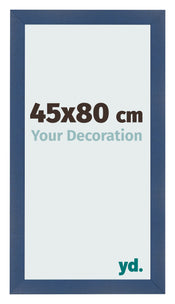 Bilderrahmen 45x80cm Dunkelblau Gewischt MDF Pisa Vorne Messe | Yourdecoration.de