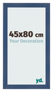Bilderrahmen 45x80cm Dunkelblau Gewischt MDF Pisa Vorne Messe | Yourdecoration.de