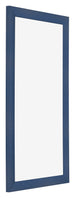 Bilderrahmen 45x80cm Dunkelblau Gewischt MDF Pisa Vorne Schrag | Yourdecoration.de