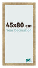 Bilderrahmen 45x80cm Gold Antik MDF Bologna Vorne Messe | Yourdecoration.de