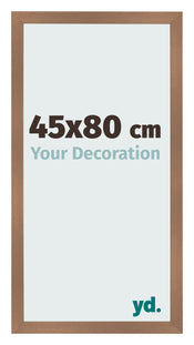 Bilderrahmen 45x80cm Kupfer Dekor MDF Bologna Vorne Messe | Yourdecoration.de