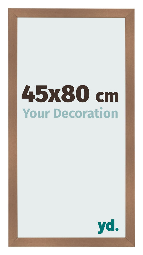 Bilderrahmen 45x80cm Kupfer Dekor MDF Bologna Vorne Messe | Yourdecoration.de