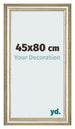 Bilderrahmen 45x80cm Metallglanz MDF Lazio Vorne Messe | Yourdecoration.de