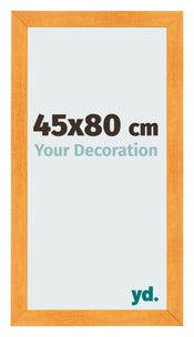 Bilderrahmen 45x80cm Orange MDF Pisa Vorne Messe | Yourdecoration.de