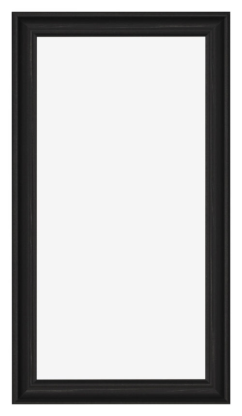 Bilderrahmen 45x80cm Schwarz Gemasert MDF Lazio Vorne | Yourdecoration.de