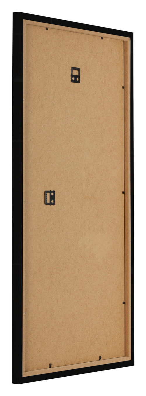 Bilderrahmen 45x80cm Schwarz Hochglanz MDF Bologna Ruckseite Schrag | Yourdecoration.de