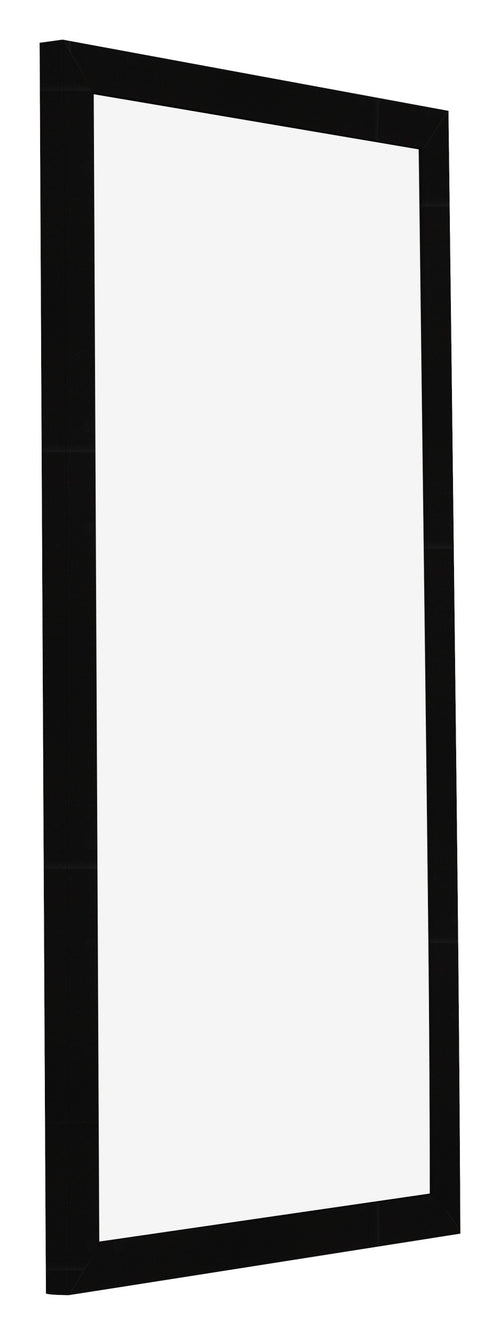 Bilderrahmen 45x80cm Schwarz Hochglanz MDF Bologna Vorne Schrag | Yourdecoration.de