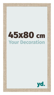 Bilderrahmen 45x80cm Sonoma Eiche MDF Bologna Vorne Messe | Yourdecoration.de
