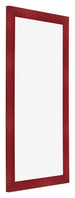 Bilderrahmen 45x80cm Weinrot Gewischt MDF Pisa Vorne Schrag | Yourdecoration.de
