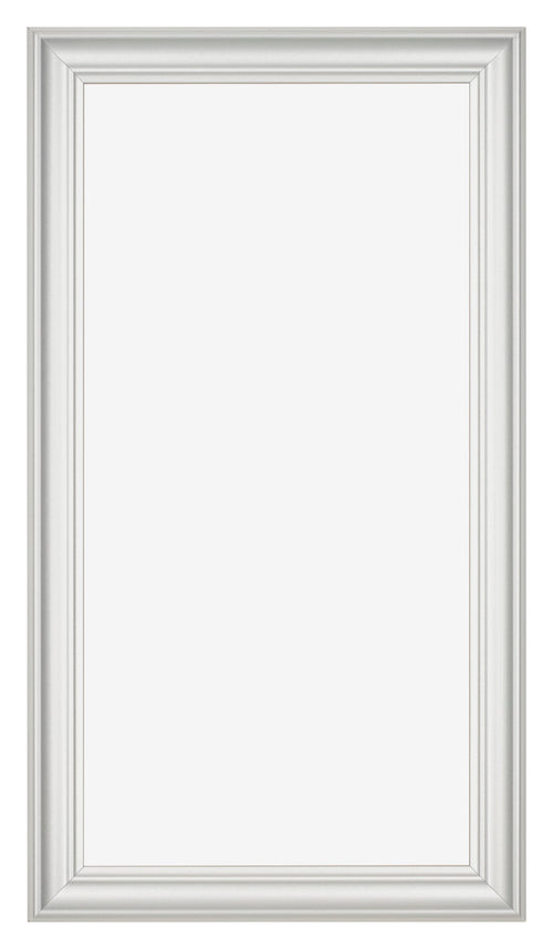 Bilderrahmen 45x80cm Weiss Gewischt MDF Lazio Vorne | Yourdecoration.de